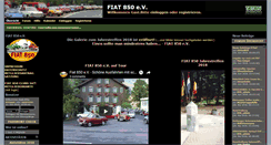 Desktop Screenshot of fiat850.info