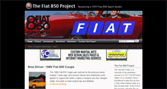 Desktop Screenshot of fiat850.com