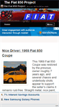 Mobile Screenshot of fiat850.com